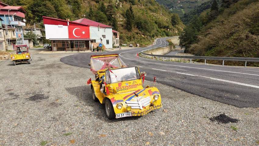 Türk'e imkansız de, otur izle: Karadeniz insanının pratik zekası ile işte karşınızda Laz Cabrio - Resim: 3