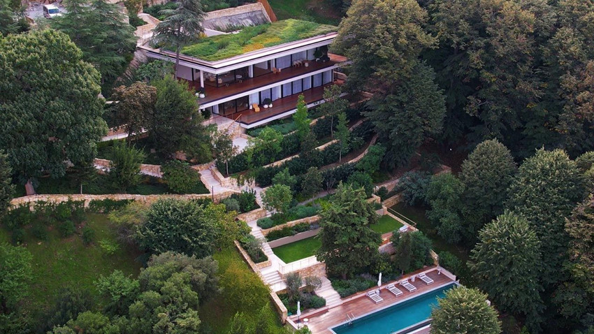 Bir zamanlar Adnan Oktar'a aitti... Rus milyarderin boğaz manzaralı lüks villası baştan yaratıldı - Resim: 4