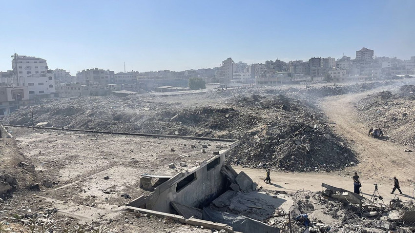 İsrail ordusunun yerle bir ettiği Gazze'den kahreden görüntü - Resim: 2