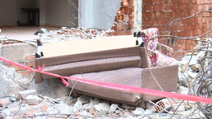 4 katlı bina yıkıldı; ortaya çıkan manzara şaşkına çevirdi - Resim: 4