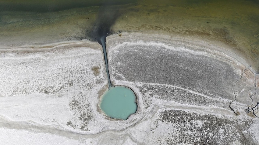 Türkiye'nin bir zamanlar masmavi cennetiydi... Şimdi ise ''gözyaşları'' havadan görüntülendi - Resim: 4