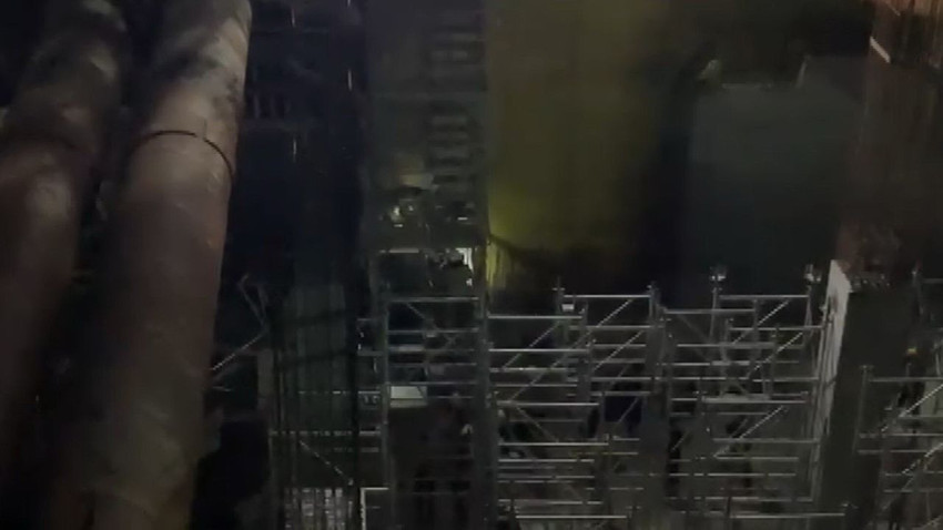 İstanbul'da metro inşaatında iskele çöktü, 1 kişi öldü - Resim: 3