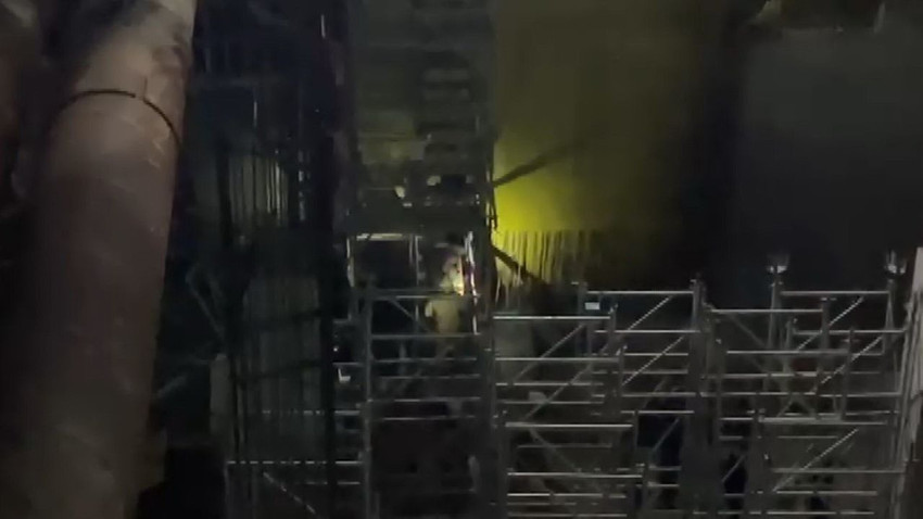 İstanbul'da metro inşaatında iskele çöktü, 1 kişi öldü - Resim: 4