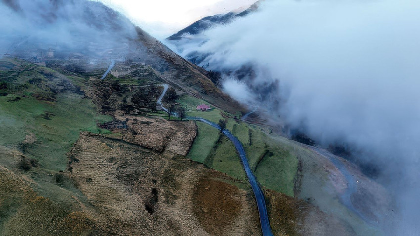 Türkiye'nin eşsiz manzarası... Santa Harabeleri'nde sonbahara veda - Resim: 4