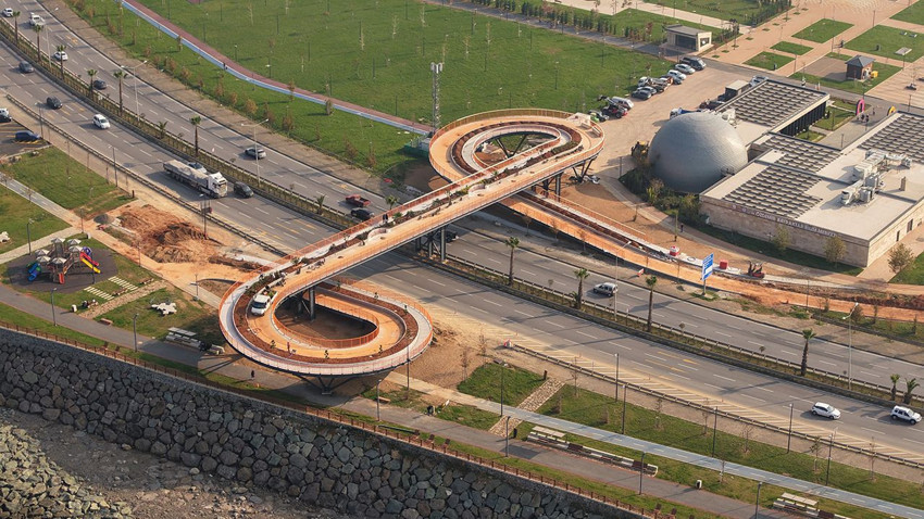 Bu köprü, Türkiye'nin yemyeşil cennetinin ilk ekolojik üst geçidi oldu - Resim: 2