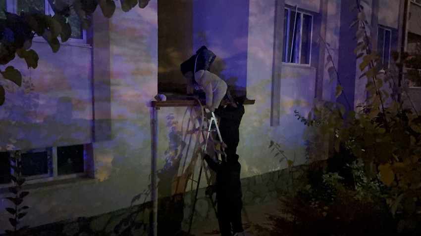 Kütahya'da 8 katlı apartman alevlere teslim oldu; 1 kişi hayatını kaybetti - Resim: 3