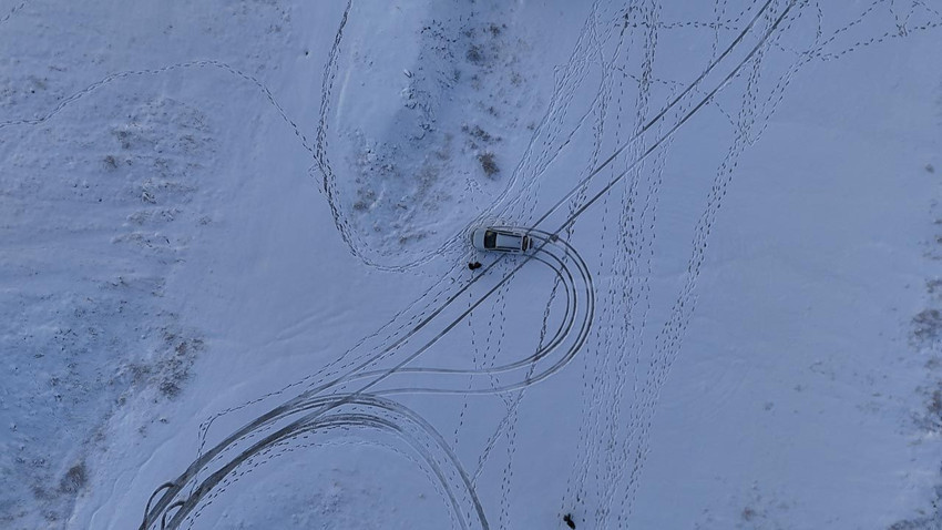 İstanbul'un yanı başında! Aralık ayının ilk günü bembeyaz manzaraya uyandılar - Resim: 4