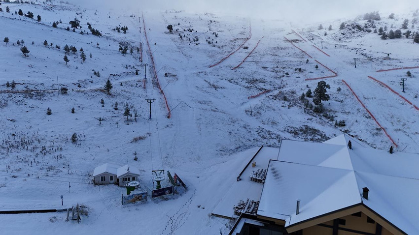 İstanbul'un yanı başında! Aralık ayının ilk günü bembeyaz manzaraya uyandılar - Resim: 2