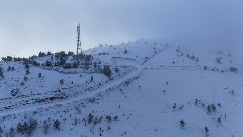 İstanbul'un yanı başında! Aralık ayının ilk günü bembeyaz manzaraya uyandılar - Resim: 3