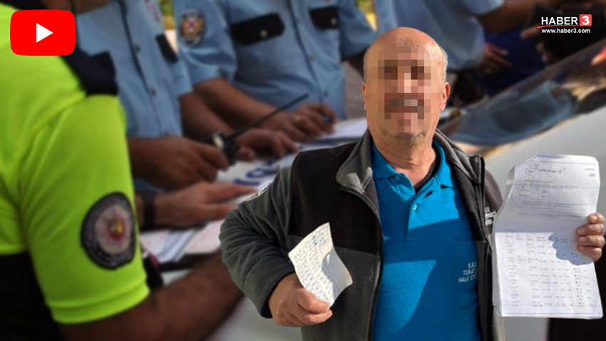 5 şehirde 18 trafik cezası kesilen sürücü neye uğradığını şaşırdı
