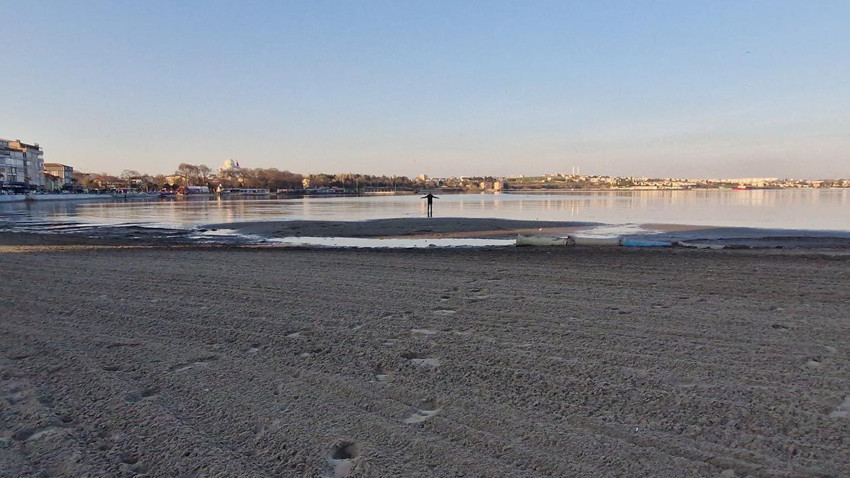 Marmara'da korkutan manzara: Deniz 20 metre çekildi - Resim: 3