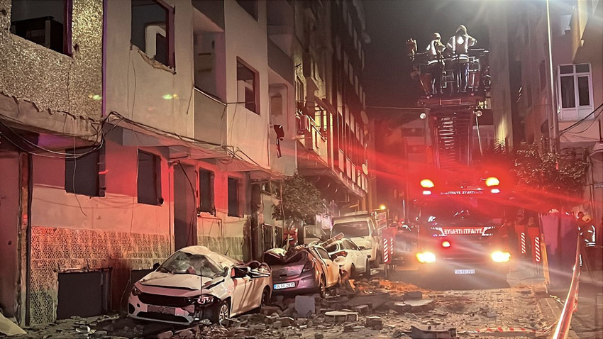 İstanbul'da kentsel dönüşüm felaketi: Beton parçaları onlarca aracı ezdi, mahalle savaş yerine döndü - Resim: 3