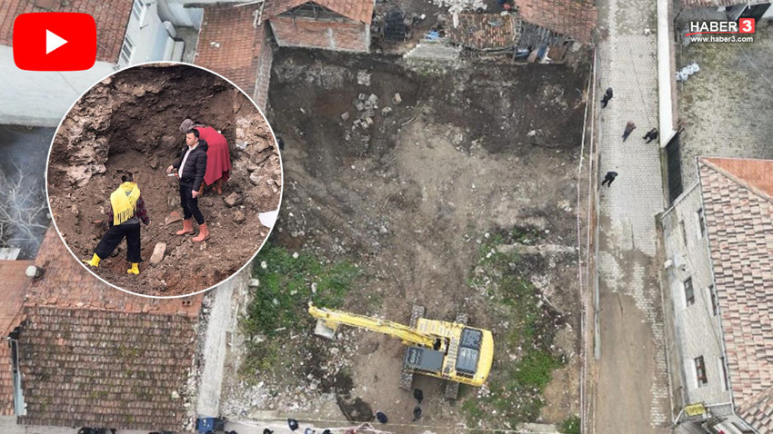 Site inşaatı kazısında yerin altından tarih fışkırdı!