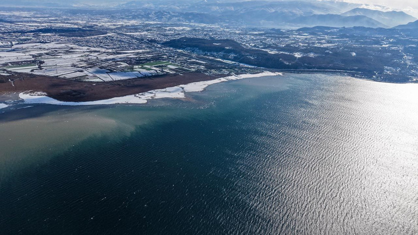 Kar yağışı Sapanca Gölü'ne can suyu oldu - Resim: 2