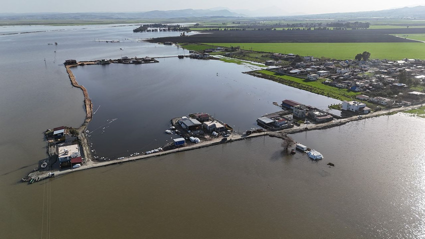 Önce kuraklık, ardından sel: Ova denize döndü, çok sayıda ev sular altında kaldı - Resim: 2