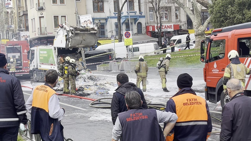 İstanbul'da çöp kamyonunda korkutan patlama! Nedeni belli oldu - Resim: 4