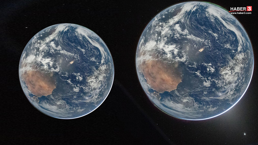 NASA'dan 54 yıl arayla büyüleyen Dünya paylaşımı