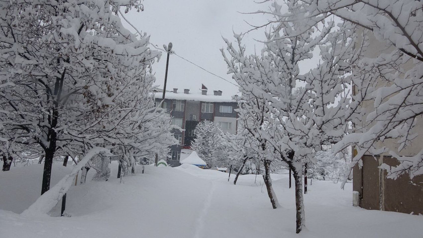 Nisan ayında akılalmaz manzara: Burası ne Sibirya ne de Kutuplar... Burası Türkiye! - Resim: 3