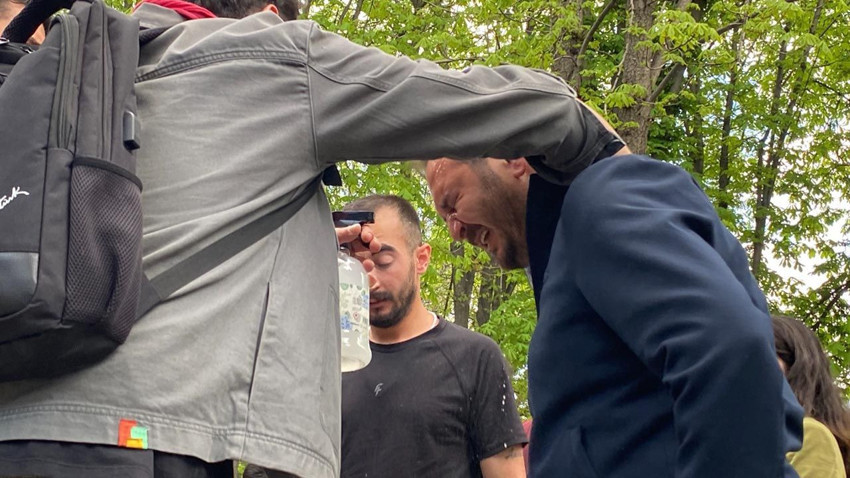 Aylardır maaş alamayan işçilerin direnişi sürüyor: 8'inci günde polisten biber gazlı müdahale! - Resim: 2