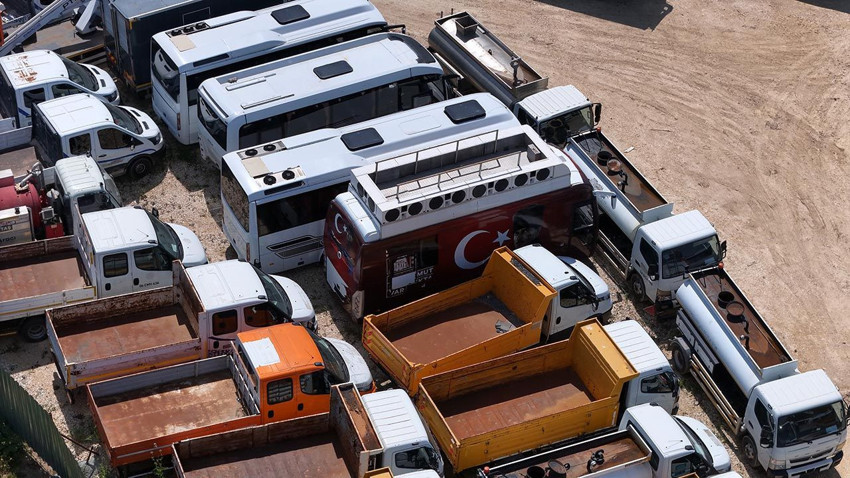 TMSF'nin el koyduğu yüzlerce araç böyle görüntülendi - Resim: 2