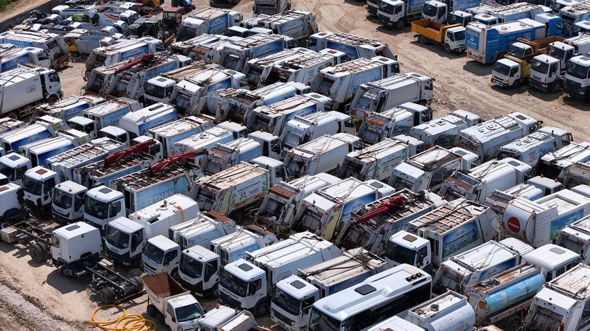 TMSF'nin el koyduğu yüzlerce araç böyle görüntülendi - Resim: 4