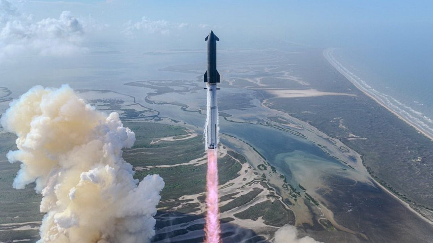 SpaceX Starship V3 ilk uçuşunu yaptı: Okyanusa inen roket infilak etti - Resim: 2
