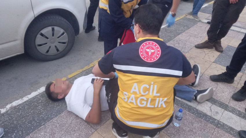 Sokak ortasında güpegündüz ''neden yan baktın'' dehşeti! - Resim: 3