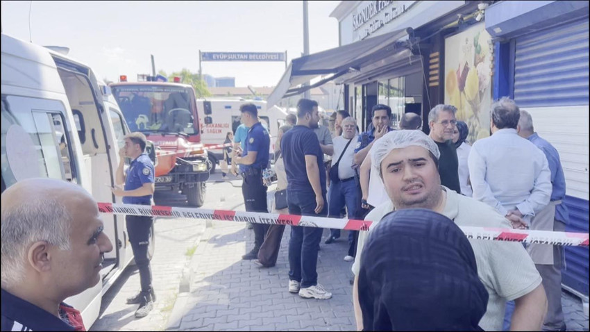 İstanbul'da gaz kaçağı paniği: Bayılan işçilerin yardımına esnaf koştu - Resim: 3