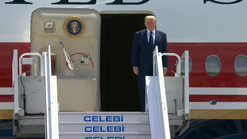 ABD Başkanı Trump Türkiye'de! Erdoğan böyle karşıladı - Resim: 3