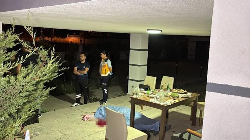Villada cinayet! Güvenlik kamerası kayıtlarını alıp kaçtılar - Resim: 3