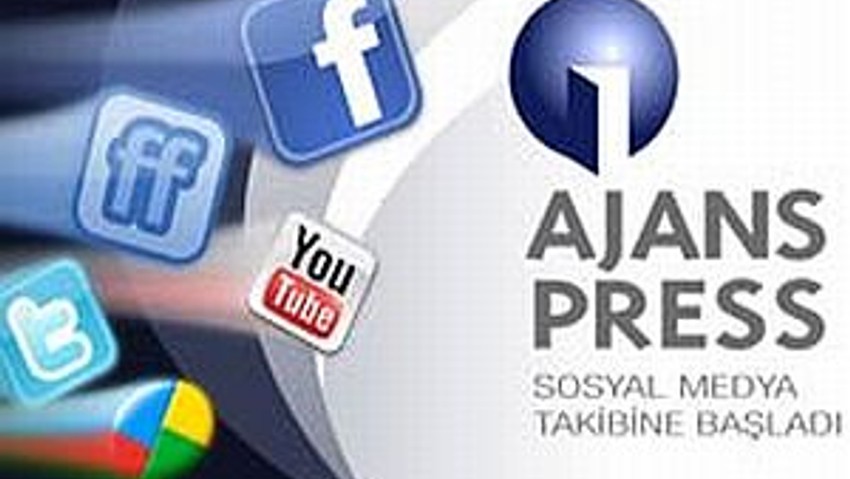 Ajans Press artık <font color=red>sosyal medyayı da</font> takip edecek
