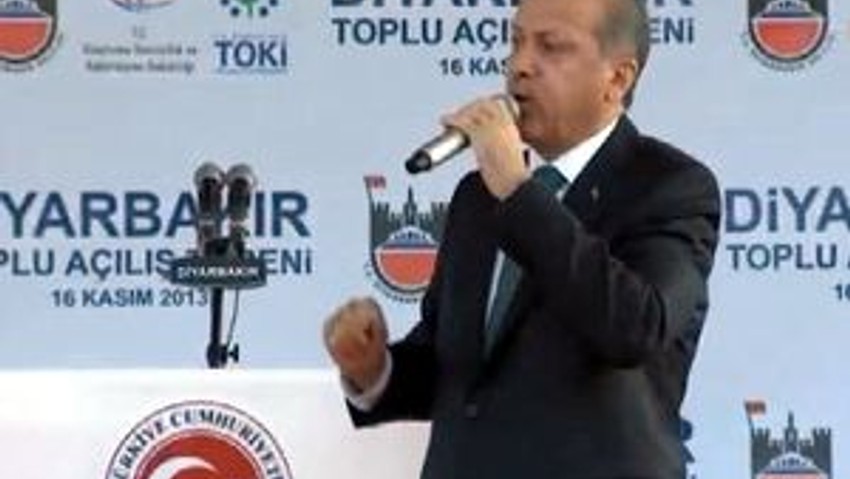 Başbakan Erdoğan Diyarbakır'da konuştu