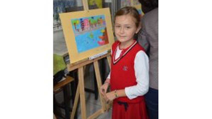 Minik Ressamlar Ödüllendirildi