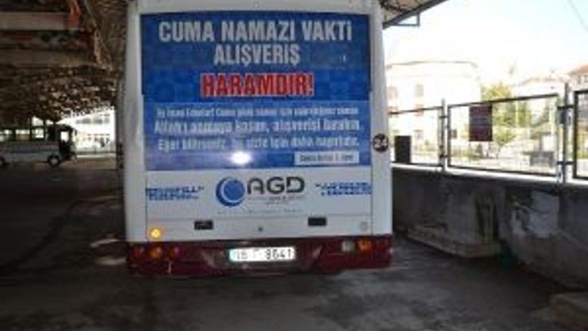 Anadolu Gençlik Derneğinden Ayetli “Cuma Uyarısı”