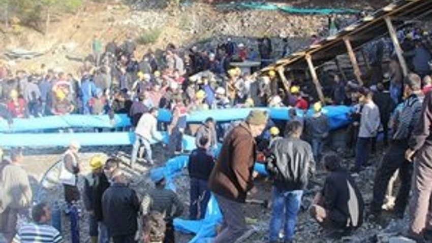 Ermenek'te 6 işçinin cenazesine ulaşıldı