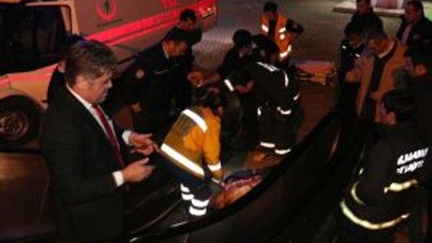 Ters Bindiği Yürüyen Merdivene Kolu Sıkıştı