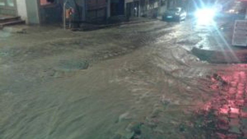 Tekirdağ’da Şiddetli Sağanak Yağış