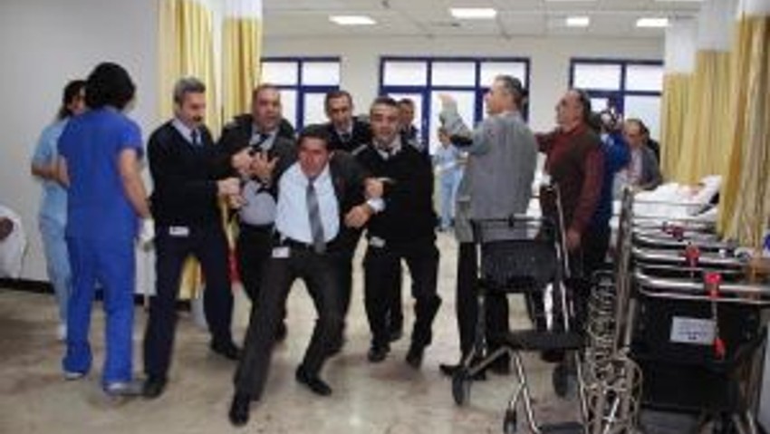 Hastanede Afet Tatbikatı