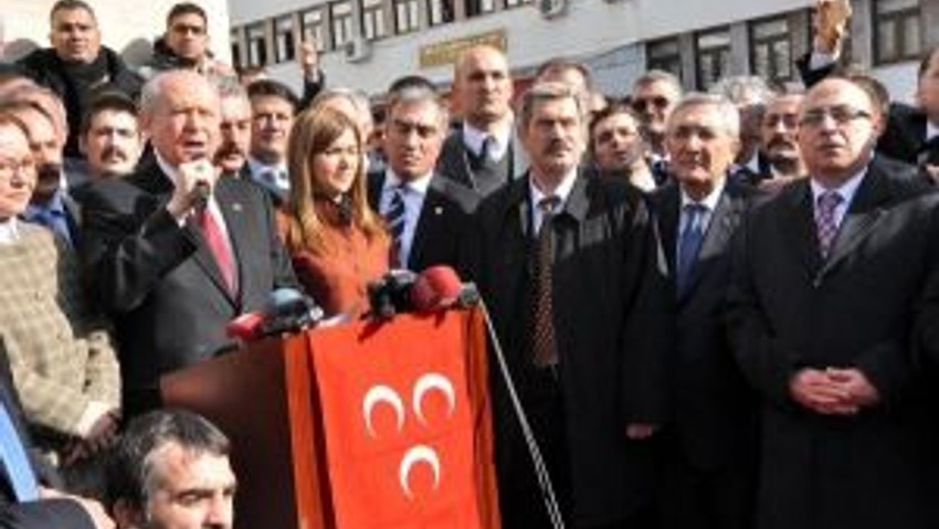 Mhp Lideri Bahçeli, 500 Araçlık Konvoyla Tuncelide(3)