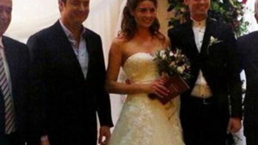 Alp Kırşan evlendi