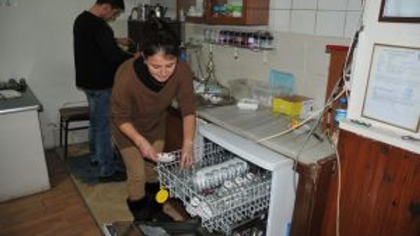 Çay Ocağına Bayan Eli Değdi