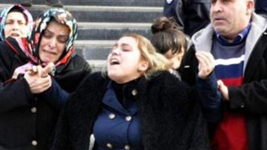 Ölen kızının cenazesine alınmadı
