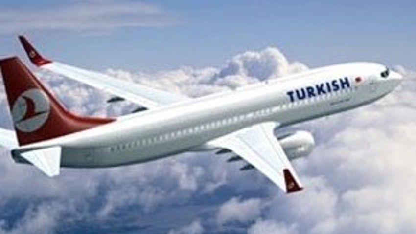 THY uçağında gergin anlar