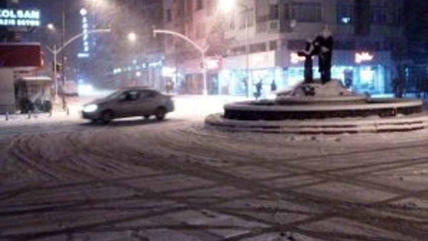 O yollar kar nedeniyle kapandı
