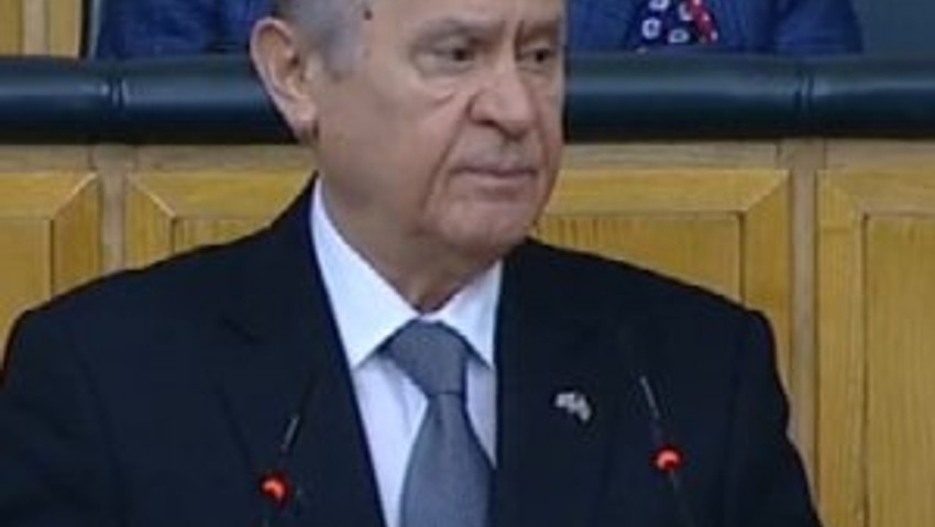 Bahçeli konuşurken tüm gözler ondaydı..