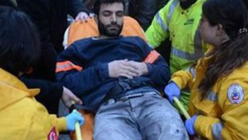 Emek sinemasında işçi yaralandı