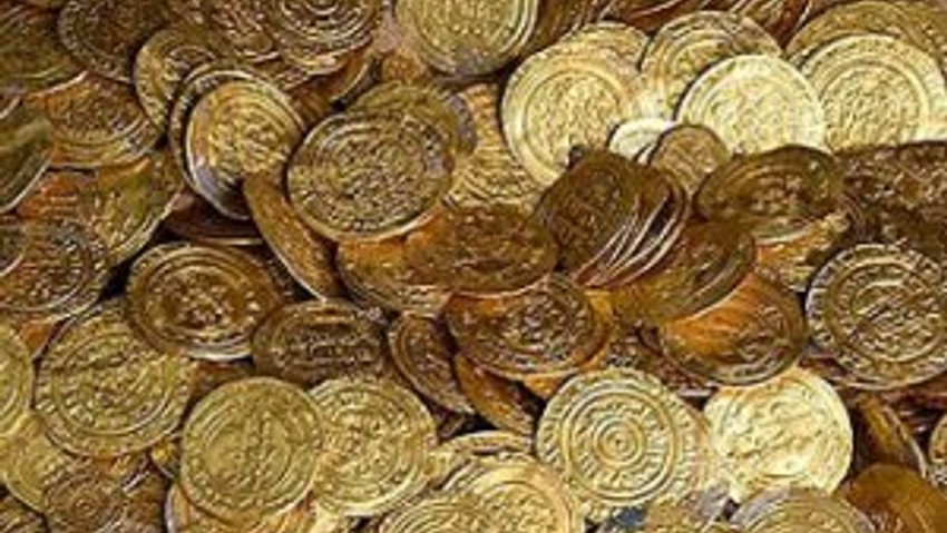 Denizden 2 bin altın çıktı !