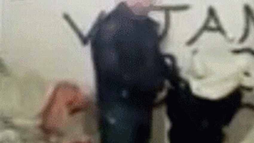 Dayak videosunu paylaşan genç yakalandı
