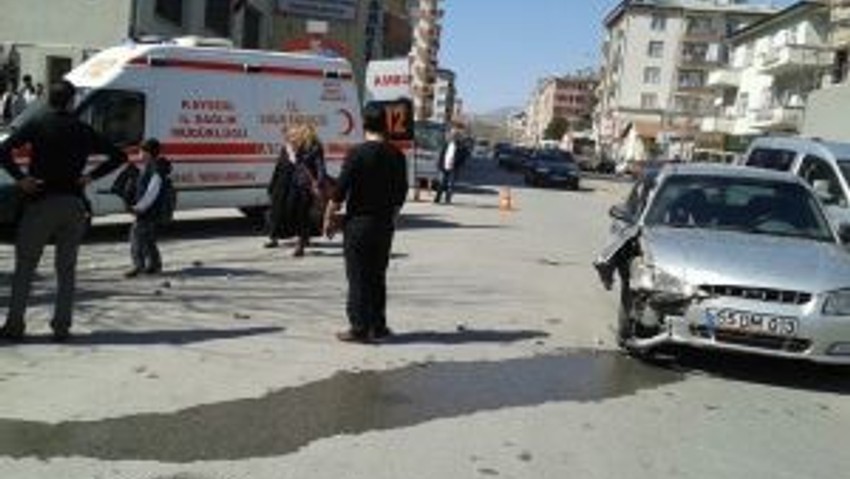 Develi’de Trafik Kazası: 1 Yaralı