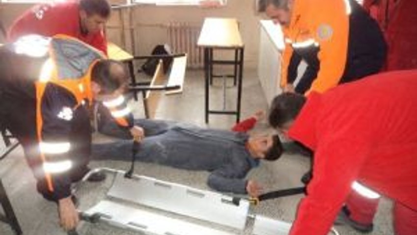 Elazığ’da Deprem Tatbikatı